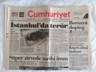 Cumhuriyet Gazetesi 1 Ağustos 1991 - Ruhsatsız 3 Bin Tüpgaz Bayii Korkutuyor GZ73208 - 1