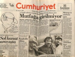 Cumhuriyet Gazetesi 1 Aralık 1988 - Pahalılıktan Mutfağa Girilmiyor GZ64471 - 2