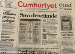 Cumhuriyet Gazetesi 1 Ekim 1998-Altın Portakal Boykotla Açılıyor GZ45158 - 2