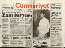 Cumhuriyet Gazetesi 1 Kasım 1988 - Tutuklu Yakınları Mecliste Direndi GZ61288 - 2