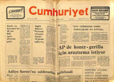 Cumhuriyet Gazetesi - 1 Şubat 1978 - Ziraat Bankası Gübre İthalini Engelliyor GZ99402 - 1