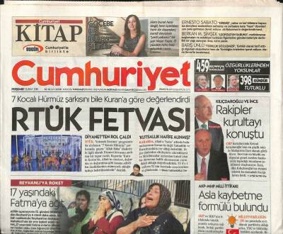 Cumhuriyet Gazetesi 1 Şubat 2018 - CHPli Tezcandan ÖSOyu Kuvayi Milliyeye Benzeten Erdoğana Tepki GZ96013 - 1