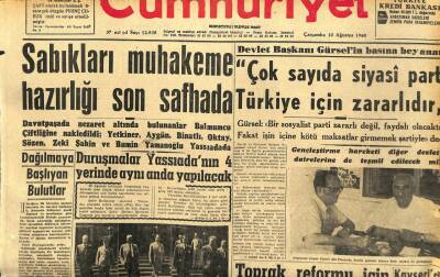 Cumhuriyet Gazetesi 10 Ağustos 1960 - THY Londra İçin Tetkiklere Başladı GZ110061 - 1