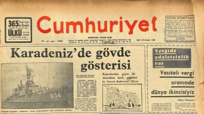 Cumhuriyet Gazetesi 10 Aralık 1968 - Tekel Bakanıda İstifa Etti GZ86026 - 1