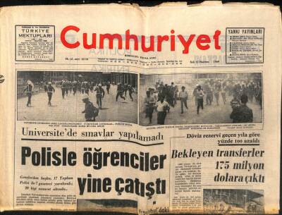 Cumhuriyet Gazetesi 10 Haziran 1969 - Tekirdağ Kiraz Bayramında 20 Ton Kiraz Yendi GZ98046 - 1