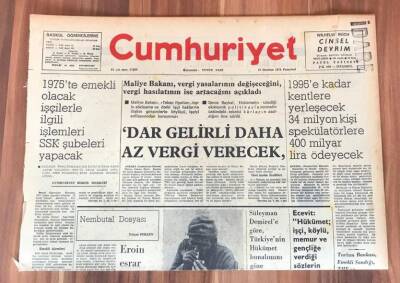 Cumhuriyet Gazetesi 10 Haziran 1974 GZ222 - 2