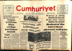 Cumhuriyet Gazetesi 10 Mart 1966 - Ankarada Tahkikat Devam Ediyor GZ103069 - 2