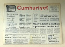Cumhuriyet Gazetesi 10 Mart 1977 GZ655 - 2