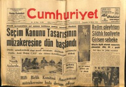 Cumhuriyet Gazetesi 10 Mayıs 1961 - İstimlak Davasında Savunmasını Yapan Menderes Beraatini Talep Etti GZ103007 - 2