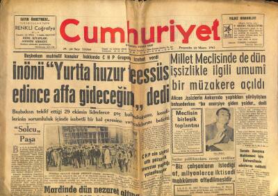 Cumhuriyet Gazetesi 10 Mayıs 1962 - Marmarisliler Çıplaklar Kampından Memnun - Millet Meclisinde de Dün İşsizlikle İlgili Umumi Bir Müzakere Açıldı GZ121869 - 1