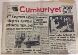 Cumhuriyet Gazetesi 10 Mayıs 1964 - Kıbrıs Semaları Yunanlılar Tarafından Yine İhlal Edildi GZ6089 - 2