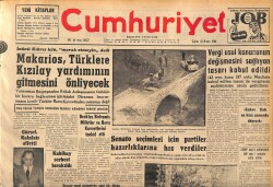 Cumhuriyet Gazetesi 10 Nisan 1964 - Vefa'da 10 Kişinin Katıldığı Kavga Yaralama İle Sona Erdi - Kabibay Serbest Bırakıldı GZ160420 - Gökçekoleksiyon