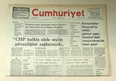 Cumhuriyet Gazetesi 10 Nisan 1977 GZ708 - 2