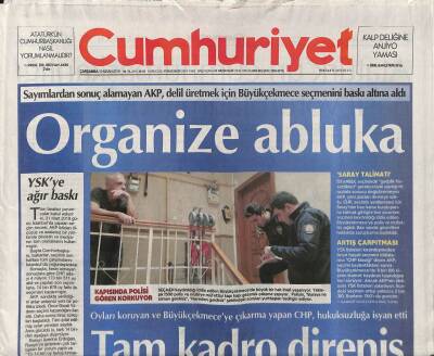 Cumhuriyet Gazetesi 10 Nisan 2019 - İran , Uranyum Kartını Çekti - Balyoz Savcısına 15 Yıl Hapis GZ94492 - 1