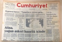 Cumhuriyet Gazetesi 11 Ağustos 1976 GZ135 - 2