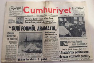 Cumhuriyet Gazetesi 11 Ekim 1964-Dış Politikamız Nasıl Olmalıdır GZ6057 - 2