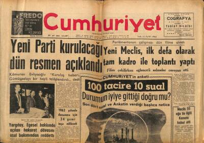 Cumhuriyet Gazetesi 11 Eylül 1962 - Gümüş Motor Fabrikası İşçileri Son 3 Ay İçinde Üçüncü Defa Grev Yaptılar GZ81319 - 1