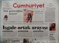 Cumhuriyet Gazetesi 11 Haziran 2004 Güneydoğu CHPyi Unuttu - GZ44886 - 2