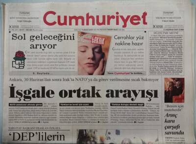 Cumhuriyet Gazetesi 11 Haziran 2004 Güneydoğu CHPyi Unuttu - GZ44886 - 2