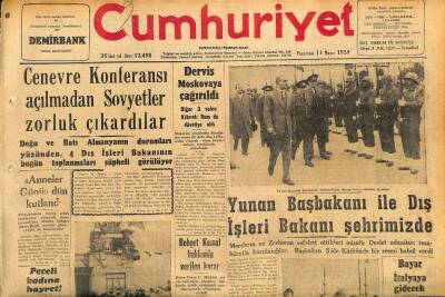 Cumhuriyet Gazetesi 11 Mayıs 1959 - Kuzey Iraktaki İsyan Şiddetle Devam Ediyor - Behçet Kemal Hakkında Verilen Karar GZ120092 - 1