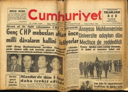 Cumhuriyet Gazetesi 11 Mayıs 1962 - İran Şahı İle İmparatoriçesi Yeşilköyde 50 Dakika Kaldı GZ69560 - 1