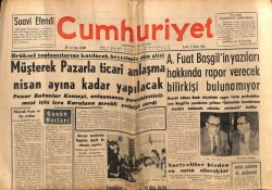 Cumhuriyet Gazetesi 11 Ocak 1963 - Şap Hastalığı 62 İlin 2068 Köyüne Yayıldı GZ70053 - 1