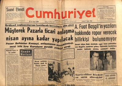 Cumhuriyet Gazetesi 11 Ocak 1963 - Şap Hastalığı 62 İlin 2068 Köyüne Yayıldı GZ70053 - 1
