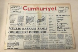 Cumhuriyet Gazetesi 11 Ocak 1977 GZ1145 - 2