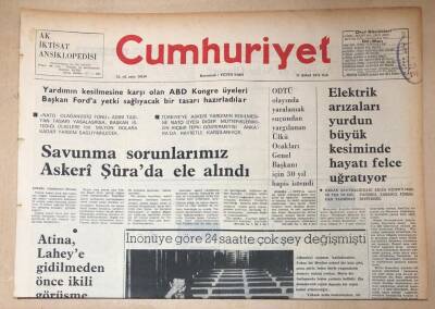 Cumhuriyet Gazetesi 11 Şubat 1975 GZ156 - 2