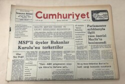 Cumhuriyet Gazetesi 11 Şubat 1977 GZ1176 - 2