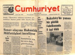 Cumhuriyet Gazetesi 11 Temmuz 1973 - Demirel Sandıktan Başka Yerden Çıkana Hayat Hakkı Yoktur GZ103277 - 1