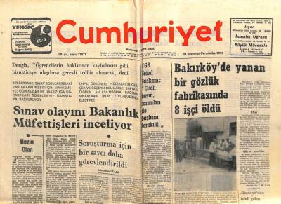 Cumhuriyet Gazetesi 11 Temmuz 1973 - Demirel Sandıktan Başka Yerden Çıkana Hayat Hakkı Yoktur GZ103277 - 2