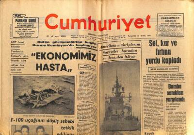 Cumhuriyet Gazetesi - 12 Aralık 1968 - Bir Yılda 11244 Çift Boşandı GZ99458 - 1