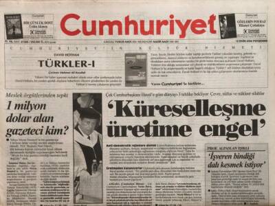 Cumhuriyet Gazetesi 12 Ekim 2000-Şeriatçıların Hedefindeki Rektör GZ45015 - 1