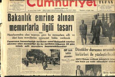 Cumhuriyet Gazetesi 12 Eylül 1960 - Türk Diş Doktorunun Buluşu GZ110083 - 1