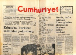 Cumhuriyet Gazetesi 12 Haziran 1974 - Kıbrısta Türklere Saldırılar Yoğunlaştı GZ103148 - 2