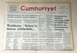 Cumhuriyet Gazetesi 12 Haziran 1975 GZ542 - 1