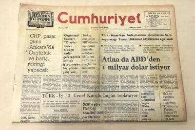 Cumhuriyet Gazetesi 12 Nisan 1976 GZ1058 - 2
