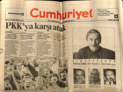Cumhuriyet Gazetesi 12 Nisan 1992 - Doğum Günü Hediyesi GZ56832 - 1