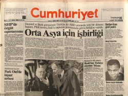 Cumhuriyet Gazetesi 12 Şubat 1992 - Suriye - İran Gizli Paktı GZ62282 - 1