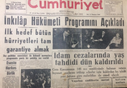 Cumhuriyet Gazetesi 12 Temmuz 1960 - İnkılap Hükümeti Programını Açıklandı - GZ12573 - 2