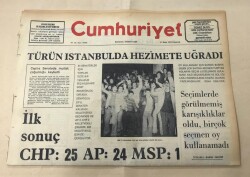 Cumhuriyet Gazetesi 13 Ekim 1975 GZ1655 - 2