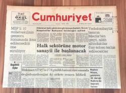 Cumhuriyet Gazetesi 13 Haziran 1974 GZ219 - 1