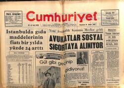 Cumhuriyet Gazetesi 13 Kasım 1965 - Servet Beyannamesini Kaldıracak Tasarı Hazır GZ103169 - 2