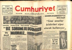Cumhuriyet Gazetesi 13 Mart 1966 - Endonezyanın Yeni Ve Eski Diktatörü GZ103067 - 1