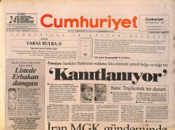 Cumhuriyet Gazetesi 13 Mayıs 2000 - İran MGK Gündeminde - Sait Faik'le Burgaz Adasındayız GZ157582 - Gökçekoleksiyon