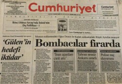 Cumhuriyet Gazetesi 13 Temmuz 2000-Gülenin Hedefi İktidar GZ45159 - 2