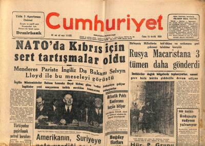 Cumhuriyet Gazetesi 14 Aralık 1956 - İstanbul Halkı Binecek Nakil Vasıtası Bulamıyor GZ85217 - 1