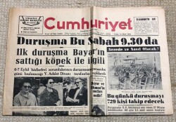 Cumhuriyet Gazetesi 14 Ekim 1960 GZ194 - 2