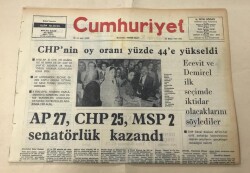 Cumhuriyet Gazetesi 14 Ekim 1975 GZ1656 - 2
